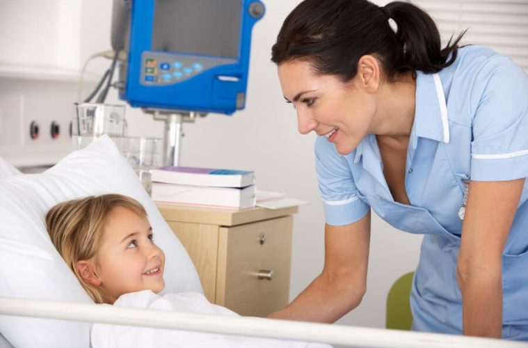 Navigating healthcare excellence: Top hospitals in Cheshire 8 nhs nurse looks after young patient in the accident and emergency ward