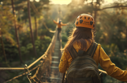 masi0126 Go Ape Treetop Adventure teens navigating high ropes c 267434d0 323b 47df b2fb 8cf810071ada 1