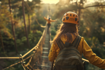 masi0126 Go Ape Treetop Adventure teens navigating high ropes c 267434d0 323b 47df b2fb 8cf810071ada 1