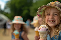 masi0126 kids enjoying ice cream at Cheshire Ice Cream Farm vib 8d0a6aef 19a1 4e97 8f6c 4606e34ccff3