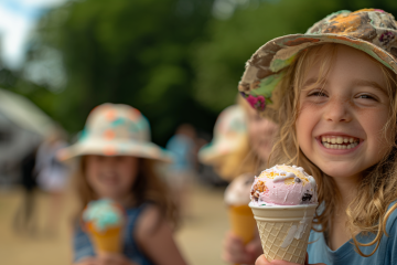 masi0126 kids enjoying ice cream at Cheshire Ice Cream Farm vib 8d0a6aef 19a1 4e97 8f6c 4606e34ccff3