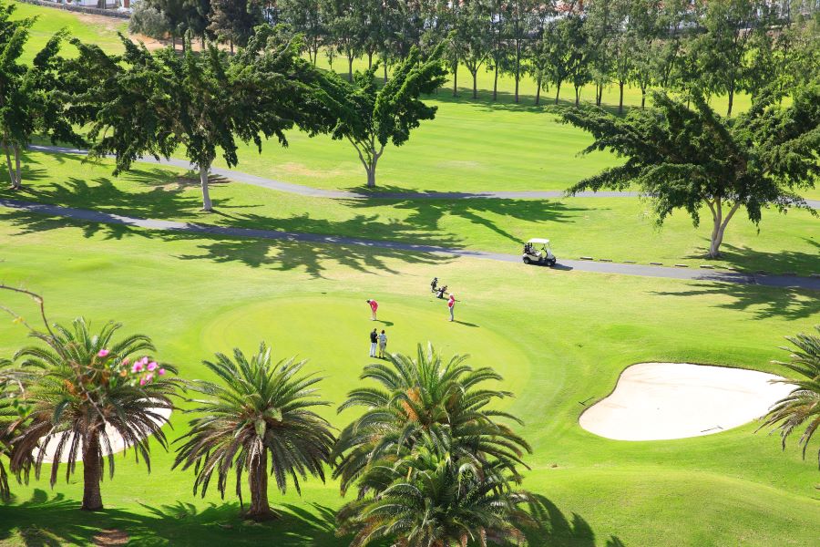 5 Tips for Planning Perfect Golf Holidays in the Canary Islands 9 Golf court in Maspalomas on Gran Canaria Canary Islands Spain