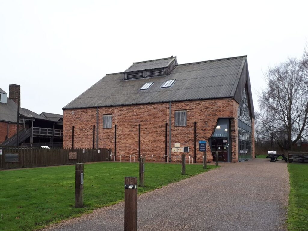The visitor centre at Lion Salt Works in Marston