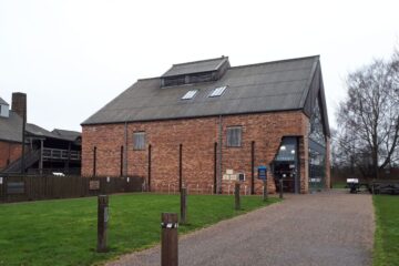 The visitor centre at Lion Salt Works in Marston